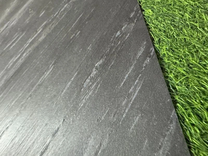 line black thin stone veneer exterior